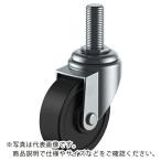 ユーエイ　ねじ込み式　自在　キャスター　導電ゴム　車輪径１００ｍｍ　Ｓタイプ　ＳＴ型　ネジ寸法Ｍ１６×４０ピッチ２ ( ST-100RHE-M16-40 )