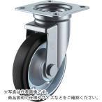 ユーエイ　プレート式　自在　キャスター　導電ゴム　車輪径１００ｍｍ　　Ｊタイプ　Ｊ型　取付寸法７４×７４（６７×６７） ( WEJ-100 )