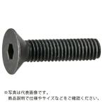 TRUSCO ( トラスコ中山 )　六角穴付皿ボルト　黒染め　全ねじ　Ｍ５×１２　１０本入　少量パック ( Y808-0512 )