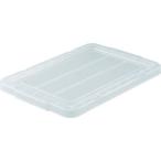 コンテナ・パレット ボックス型コンテナ ＴＲＵＳＣＯ　ＴＨＣ型コンテナ　有効内寸４４２Ｘ２９８Ｘ２５５　透明  (THC35A（TM）)