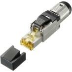 SANWA ( サンワサプライ )　カテゴリ６Ａ　ＲＪ−４５シールドコネクタ ( ADT-6ARJFS )