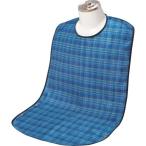 竹虎 ソフラピレンエプロンチェック2WAYタイプ ブルー  ( 102280 )