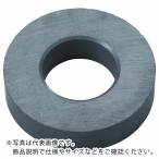 TRUSCO ( トラスコ中山 )　フェライト磁石　丸形・穴あり　外径１７．５ｍｍＸ厚み３ｍｍ　　１個入 ( TF18RA-1P )