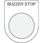 IM ( I Mark ) вдавлено кнопка | select переключатель ( очки . доска ) BUZZER STOP чёрный φ30.5 50×40×2mm ( P30-39 )