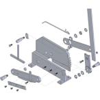 TRUSCO ( トラスコ中山 )　板金用切断機レバーシャＰ−４用部品　ＮＯ．１９ナット (P4019)