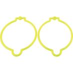 TRUSCO ( トラスコ中山 )　コーンリング　蛍光イエロー　（２個入） ( TCRLY )