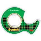 【SALE価格】３M ( スリーエム )　事務用テープ　メンディングテープ　１８ｍｍ×７．６ｍ　ディスペンサー付 ( CM-18 )