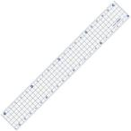 共栄プラスチック　方眼定規　２０ｃｍ　ブルー ( AH-20-B )