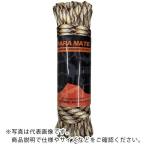 ユタカメイク　パラメイトロープ　４ｍｍ×１５ｍ　ブラウン／ホワイト ( PMR-08 )