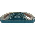 NRS ( ニューレジストン )　研磨ベルト　ゼットベルト　青　１２×３３０　＃６０ ( ZBAO12330-60 )(20本セット)