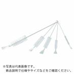 TRUSCO ( トラスコ中山 )　理化学ブラシ　注射器用　ナイロン毛　ステンレス柄２ｃｃ用 ( TBS-S2N )
