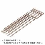 EIGHT ( エイト )　六角棒ビット　テーパー　対辺６．３５　溝９＆１３　４ｍｍＸ１３０　単品 ( EA-70 4MMX130 )