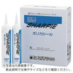 シャープ ( シャープ化学工業 )　シーリング剤　シャーピー　ポリカシール　ホワイティクリア　３３０ｍｌ ( PORIKA )