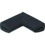 TRUSCO ( トラスコ中山 )　安心クッション　はさみこみ型　コーナー用　幅９ｍｍ　ブラック ( TAC-151BK )