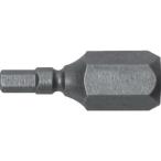 【SALE価格】アネックス ( アネックスツール )　溝付超短六角レンチビット１本組　対辺２．５×１９ ( AK-51P-H2.5-19 )