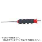 TRUSCO ( トラスコ中山 )　【売切廃番】グリップ付ピンポンチ　４．０ｍｍＸ１８０ｍｍ (TPPG-40)