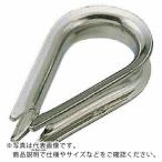 【SALE価格】水本 ( 水本機械製作所 )　フック　ステンレス　板シンブル　使用ロープ径３ｍｍ ( KRN-3 )
