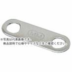 水本 ( 水本機械製作所 )　ステンレス　Ｕボルト用楕円プレート　ピッチ３０ｍｍ ( UBP-0430 ) (メーカー取寄)