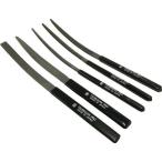【SALE価格】ツボサン　プロヤスリ　舟型　５本組　セット　中目 ( STS05-02 )