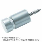 ねじ・ボルト・ナット 装飾ねじ・ナット ＴＲＵＳＣＯ　サインナット平丸Φ１６―１０　黒クロームメッキ　１個入　  (SN-AA125)