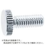 ねじ・ボルト・ナット 装飾ねじ・ナット ＴＲＵＳＣＯ　装飾平小ねじ　低頭縦目ローレット　Ｍ６　Φ１２　Ｌ２５　１個入　  (DS-AB202)