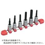 KTC 9.5sq.ロングボールポイントヘキサゴンビットソケットセット[6コ組] ( TBT3L06BPH )