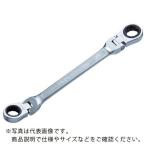 KTC ラチェットめがねレンチ(両頭型首振りタイプ) 対辺寸法8×10mm 全長151mm ( MR1A-0810F )