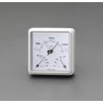 エスコ (ESCO) EA742BA-21 85x35x 85mm 気圧・温度・湿度計 EA742BA-21 【2個セット】