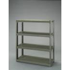 エスコ (ESCO) EA976AL-44 1200x450x1372mm/4段 プラスチック棚(OD色) EA976AL-44