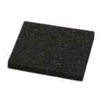 エスコ (ESCO) EA997XD-182 100x100x10mm 低反発ウレタンクッション(5枚/テープ付 EA997XD-182 【10pkセット】