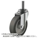 ユーエイ ねじ込み式エラストマーキャスター自在50径 ( ET-50EL-M12-35 ) (株)ユーエイ キャスター事業部