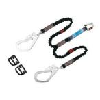 フルハーネス用ランヤード  ( THL-2-NV93SV-21KS-2R23-JAN-BP ) 藤井電工(株) ( CTT79 )