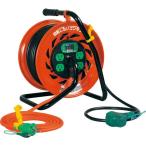 NICHIDO ( 日動工業 ) 電工ドラム マジックびっくリール 100V 3芯 20m ( RZ-EB20S )
