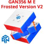 [3. месяц гарантия ]GANCUBE GAN356 M E Frosted Version V2 стикер отсутствует магнит магнит установка gun Cube GAN356ME для соревнований Cube скорость Roo Bick официальный 
