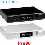 Topping Pre90 предусилитель полный баланс усилитель в высоком разрешени аудио топпинг XLR RCA ввод мощность NFCA схема установка дистанционный пульт низкий шум высококачественный звук популярный рекомендация 