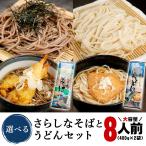 そば うどん 選べる 2品 セット 400g×2袋 合計800g 乾麺 送料無料 更科 蕎麦 麺 取り寄せ ギフト メール便 お試し セール