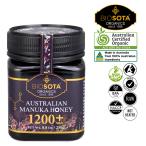 BIOSOTA マヌカハニー オーガニック認証 MGO1200+ / 25+ オーストラリア産 250g