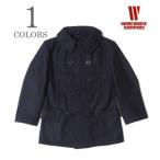  Warehouse темно-синий шерсть melt n бушлат WAREHOUSE 1920'S WW1 STYLE U.S.NAVY 13STARS PEA COAT 2205
