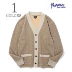 フェローズ  ゴマ塩 スウェット カーディガン PHERROW'S『 SESAME SALT SWEAT CARDIGAN』 25W-PBSC1