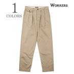 wa- The Cars 10oz. 2 tuck chino off .sa- брюки WORKERS Officer Trousers, 2 Tuck 26a-4-otrf-2tack-k