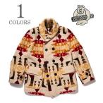  John g морской бобр -WAREHOUSE шерсть Jaguar do Mackie no пальто John Gluckow Blanket Pattern Mackinaw JG-44