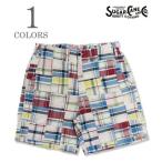 シュガーケーン マドラスチェック パッチワーク ショートパンツ SUGAR CANE MADRAS CHECK PATCHWORK SHORTS SC52563