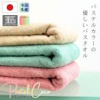 ショッピングバスタオル 今治製 バスタオル 2枚セット パステルココ 日本製 60×110cm 綿100％ 吸水 柔らかい 薄手 速乾 乾きやすい 軽い すぐ乾く 肌にやさしい 無地 赤ちゃん