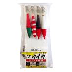 アマノ釣具 絶釣 アカイカ仕掛 ver.しましま2(amano-052035)[M便 1/3]