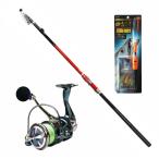  fly te-. длинный бросок 3-450 & PE линия есть вращающийся катушка fly te-3 XE4000 1.5 номер 200 & длинный меч рыба приспособление комплект (hatotachiset-007)