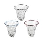 おり釣具 四つ折り磯玉網 45cm ガンメタ/ブルー/レッド（ori-45net）爆買