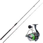 ソルパラ ライトショアジギングセット ソルパラ SPX-962LSJ＆YOSHIKI XE5000 3号200m付(shorejiggiset-92)