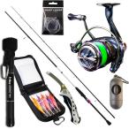 釣り場に直行 イカギャフ付き エギング入門7点 フライデーエギング パーフェクトセット (sip-egingset-017)