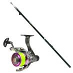  клетка рыболовная снасть fly te-yaen рыбалка удилище & катушка комплект ... стержень 4.5m (yaenset-28)