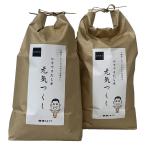 福岡の豊かな大地が育んだ「元気つくし」　米 10kg (5kg × 2袋) 福岡県産 元気つくし 令和7年度産 玄米 お米 [発送直前に精米いたします] 冷めても美味しい 自社精米